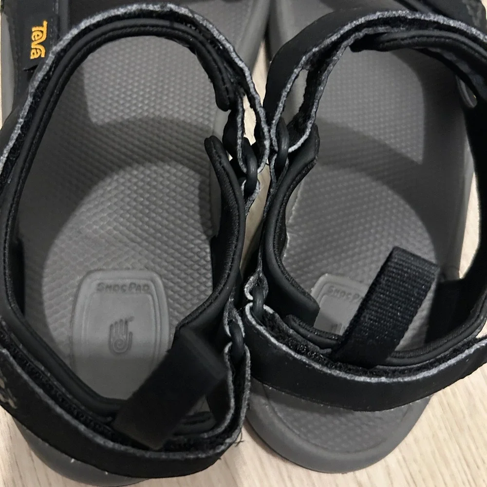 Teva Terra Fi 5 Universal Mens Sandals Black Grey Sport Hiking 1110392 Size 11